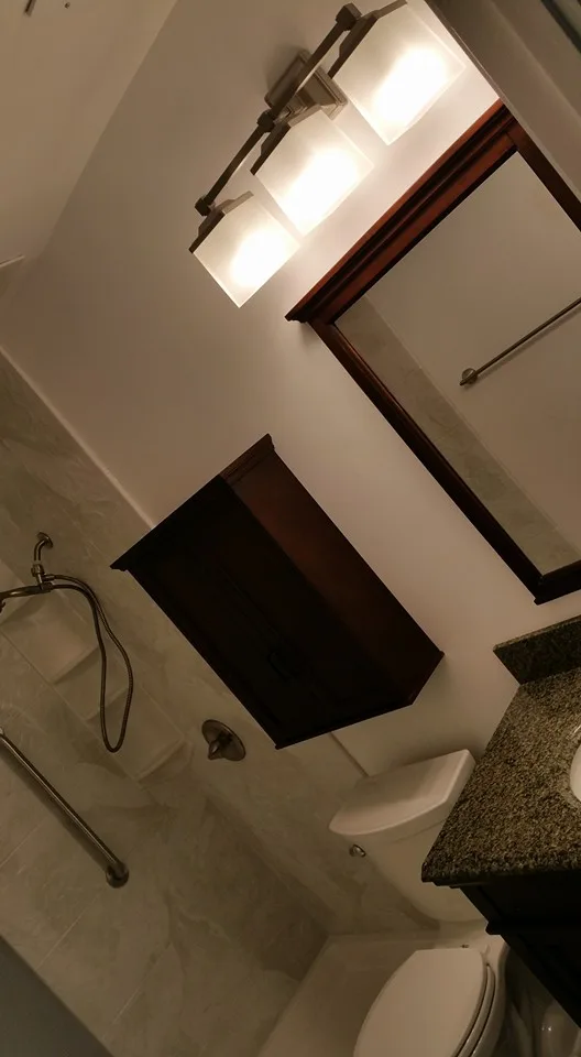 Bathroom remodeling project by Delta Remodelers