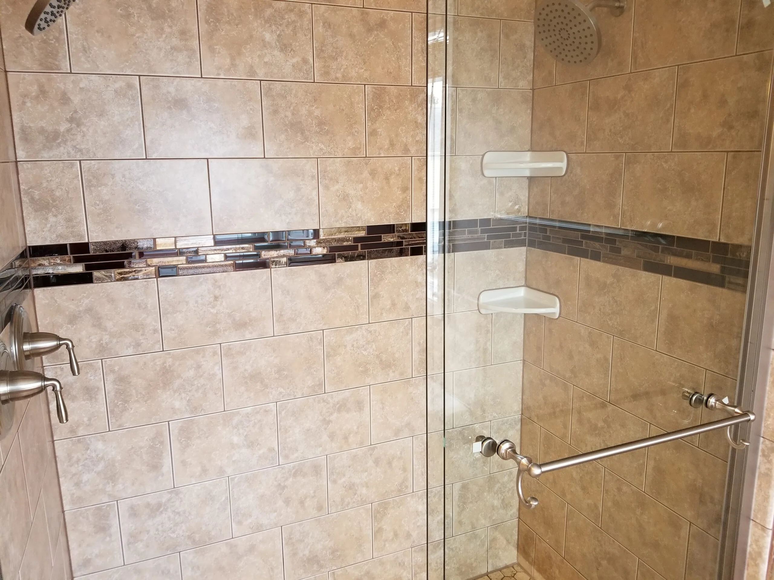 Bathroom remodeling project by Delta Remodelers