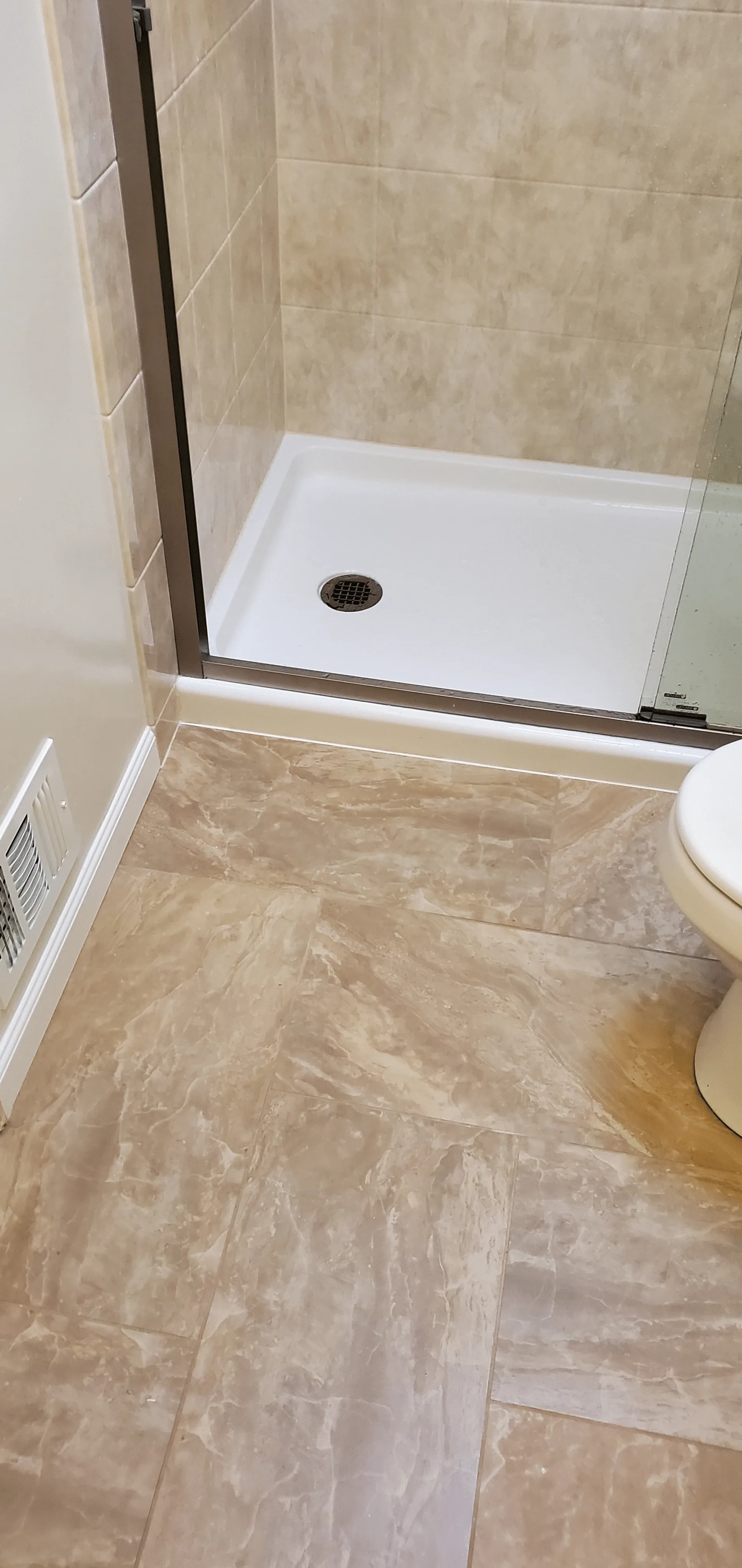 Bathroom remodeling project by Delta Remodelers