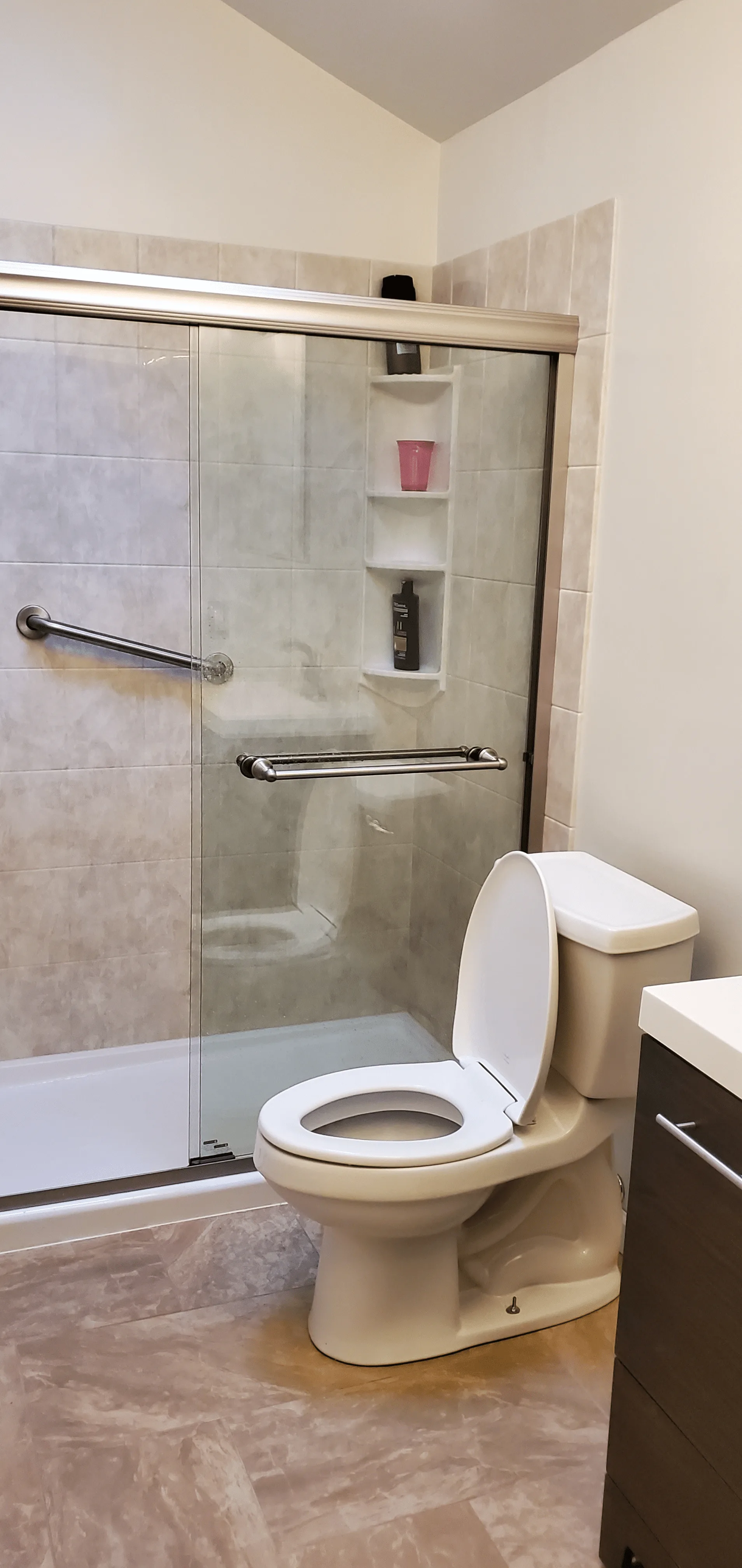 Bathroom remodeling project by Delta Remodelers