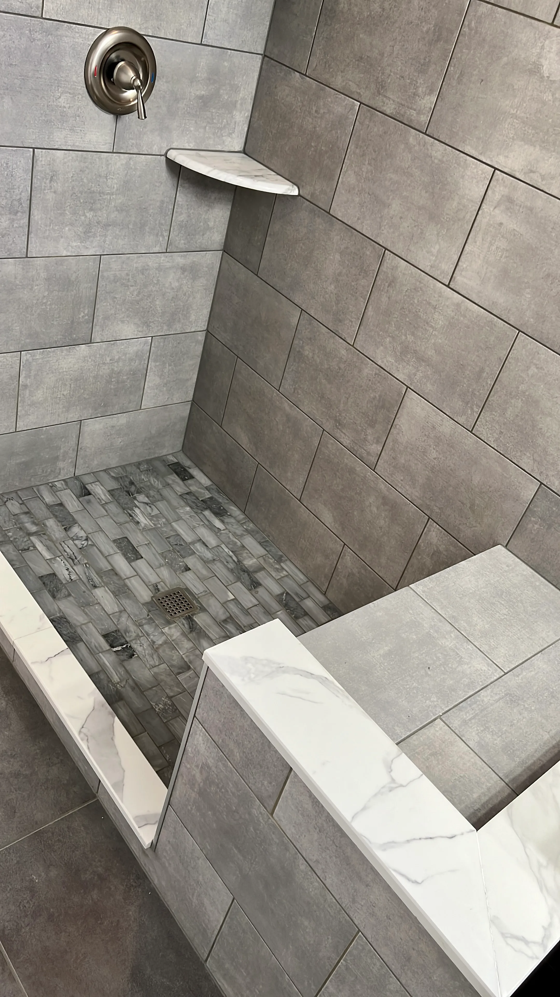 Bathroom remodeling project by Delta Remodelers