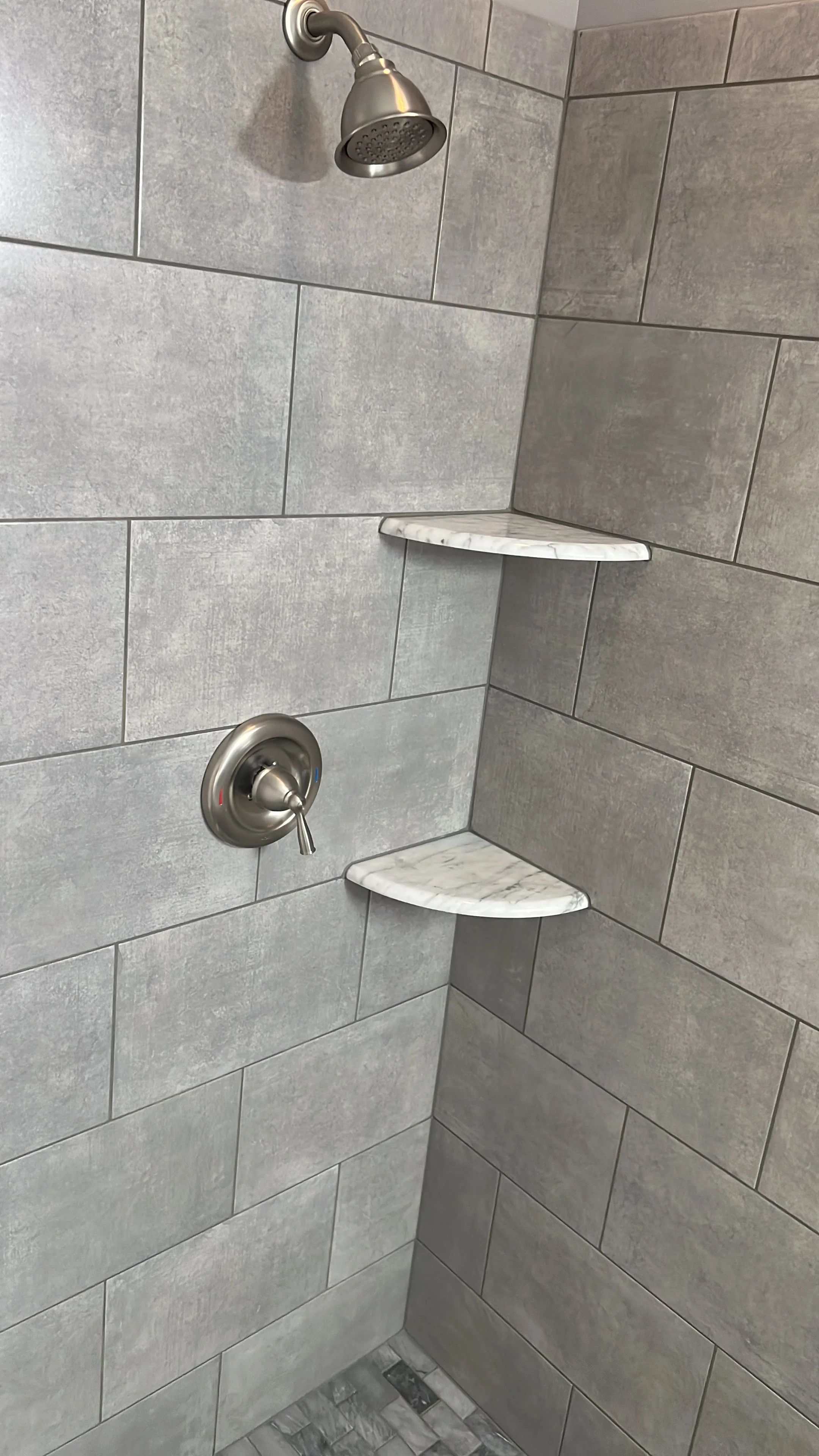 Bathroom remodeling project by Delta Remodelers