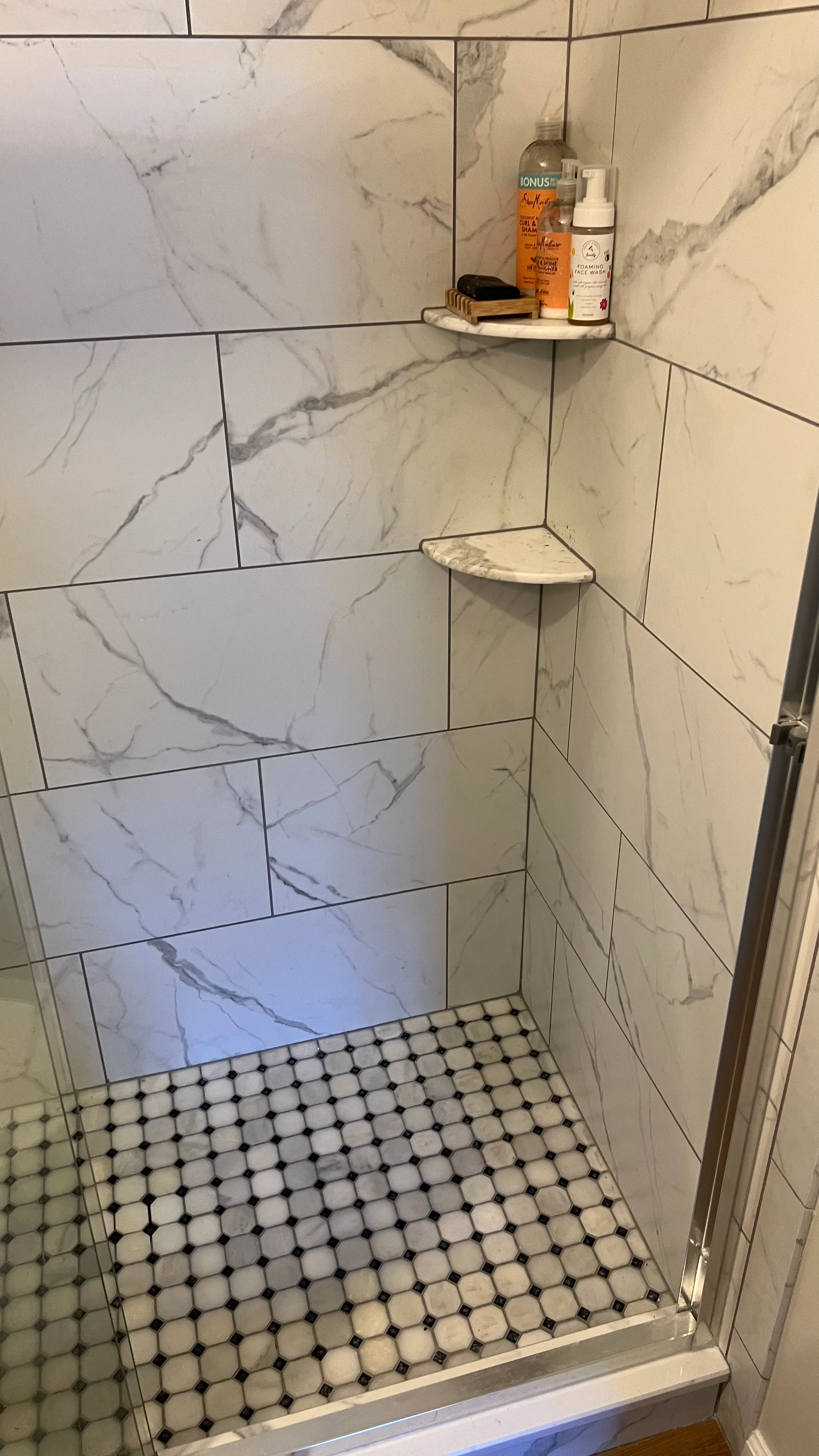 Bathroom remodeling project by Delta Remodelers