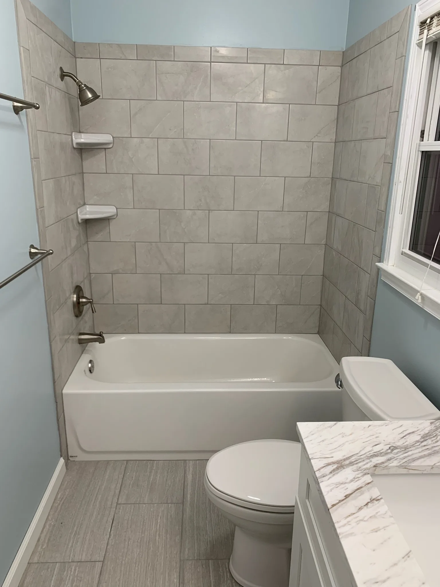 Bathroom remodeling project by Delta Remodelers