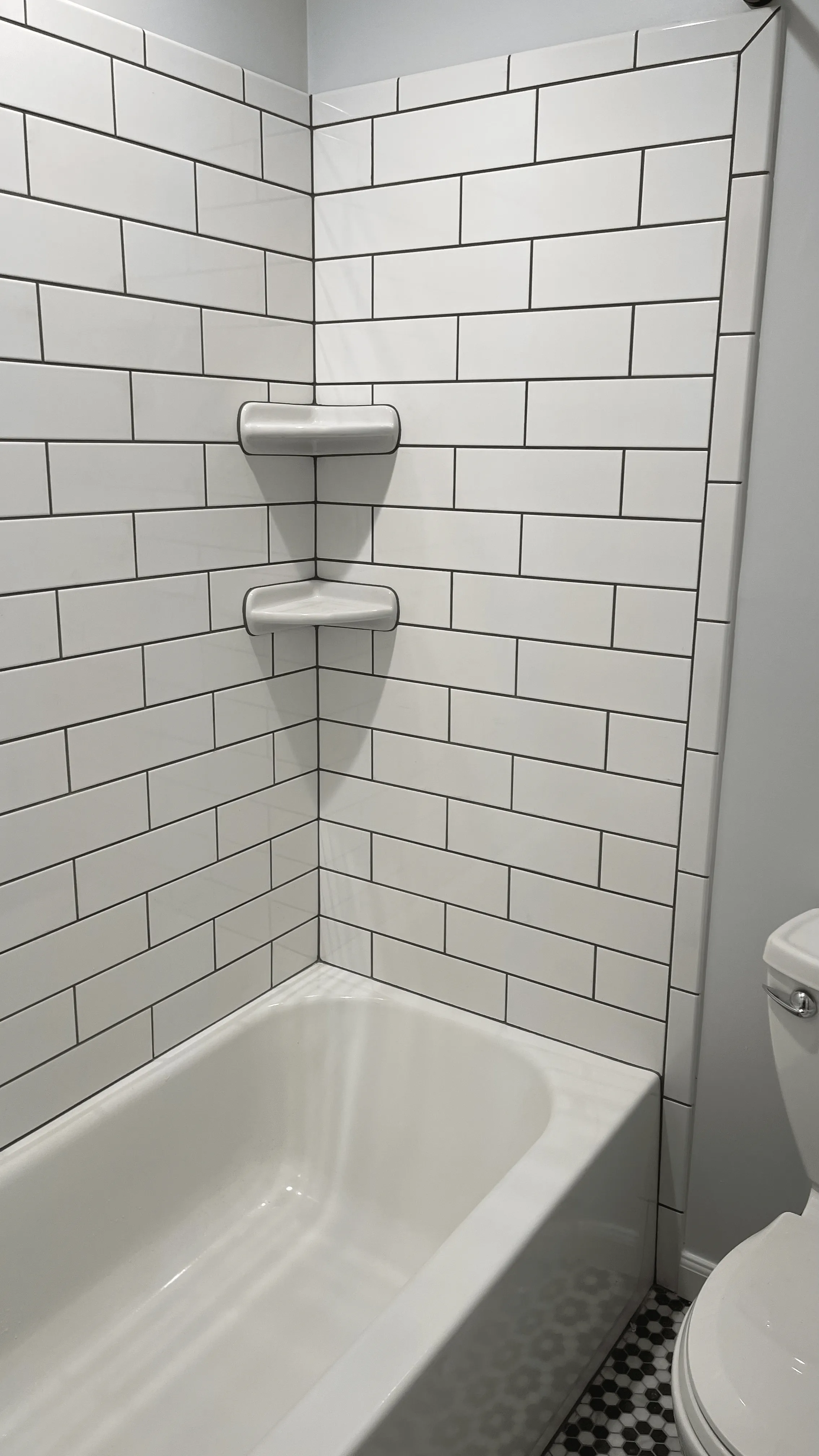 Bathroom remodeling project by Delta Remodelers