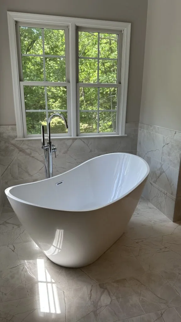 Bathroom remodeling project by Delta Remodelers