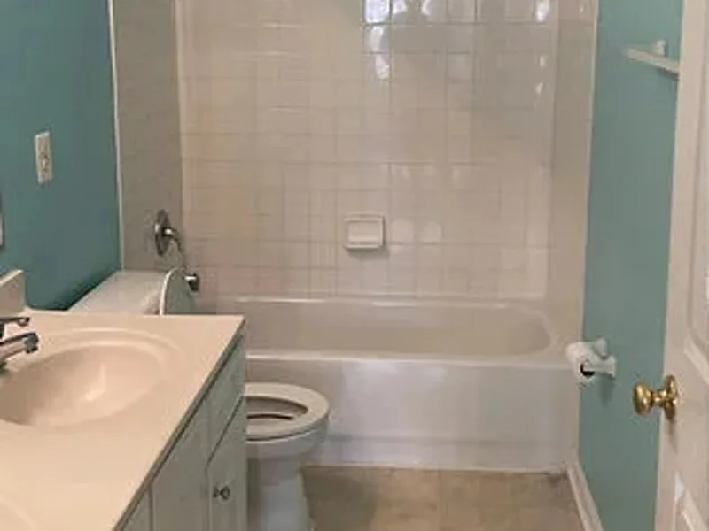 Full bathroom refresh &mdash; before