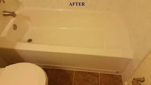 Bathroom before and after remodeling